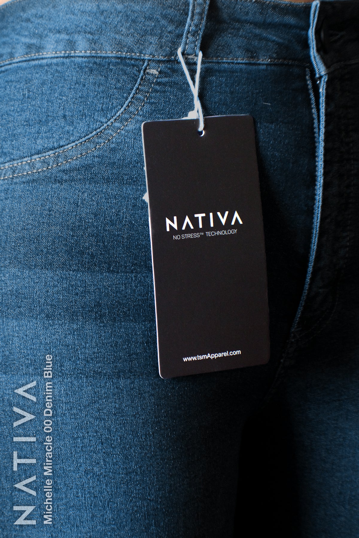 SUPER SKINNY JEANS, MICHELLE MIRACLE 00 DENIM BLUE, Talle Alto. Moldeador. Movimiento Intenso. Tecnología No Stress®