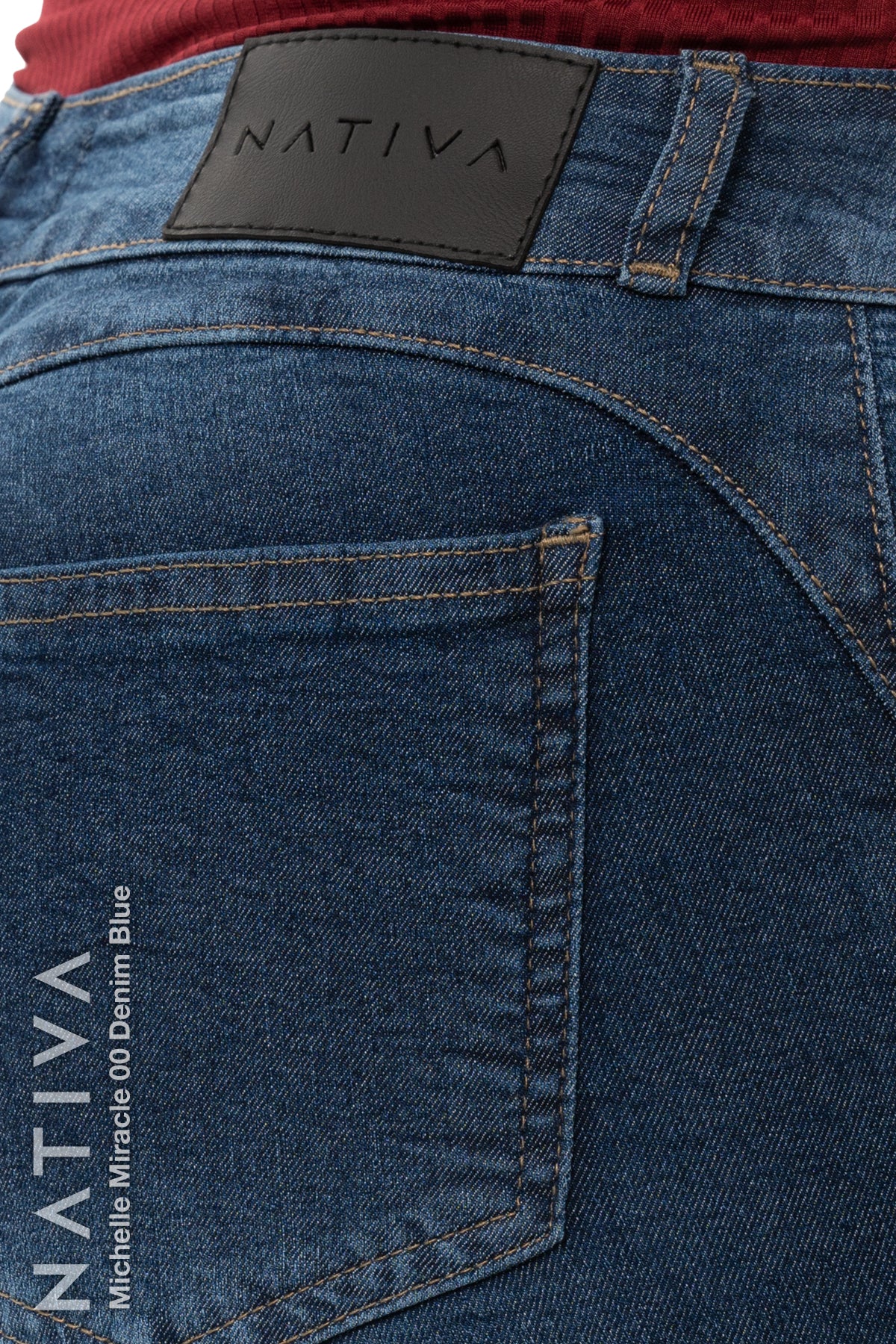 SUPER SKINNY JEANS, AURORA MIRACLE 00 DENIM BLUE, Talle Medio. Moldeador. Movimiento Intenso. Tecnología No Stress®