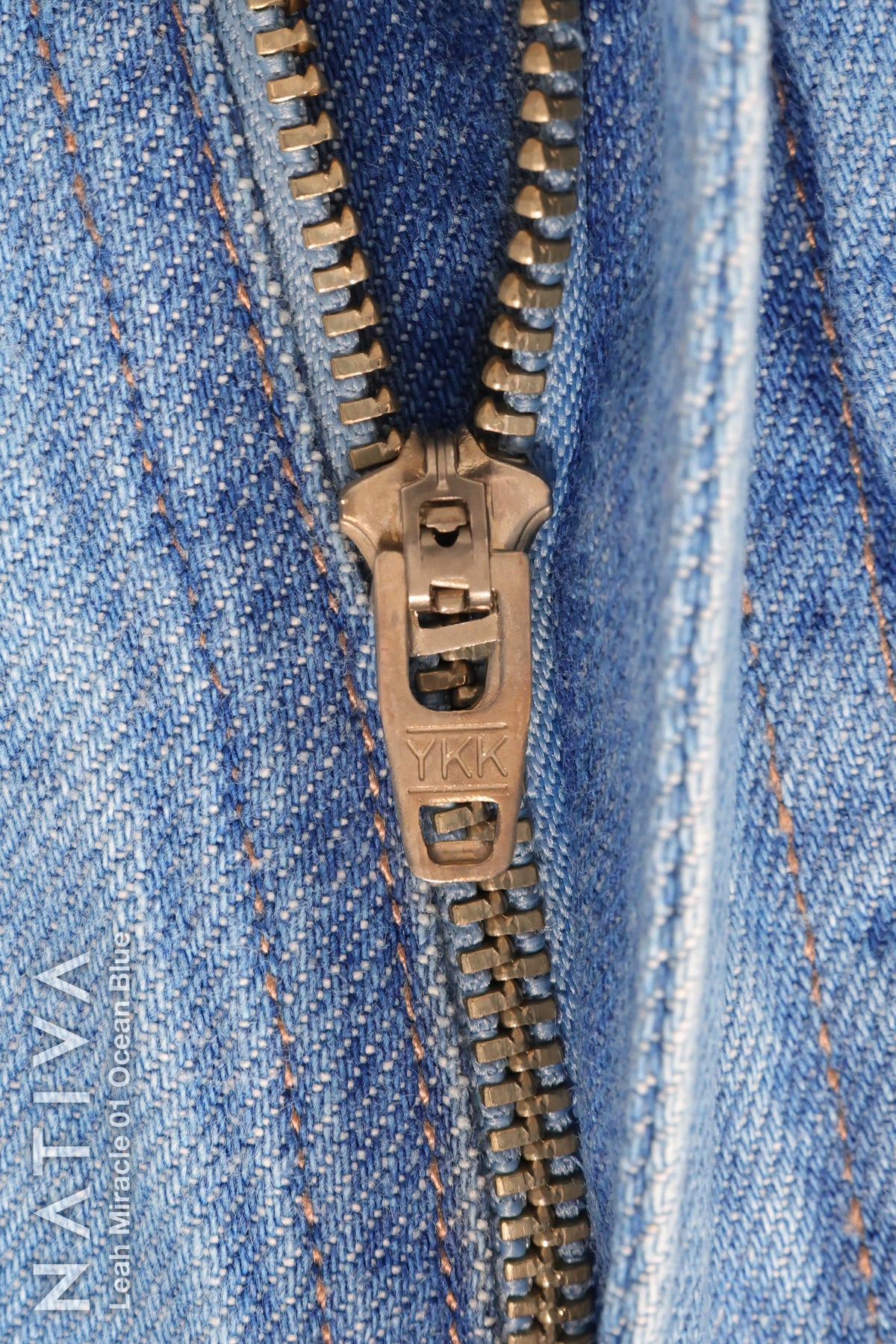 LEGGING JEANS, LEAH MIRACLE 01 OCEAN BLUE. Talle Alto. De Fácil Colocado. Para Descanso, Viajes y Vacaciones. Tecnología No Stress®