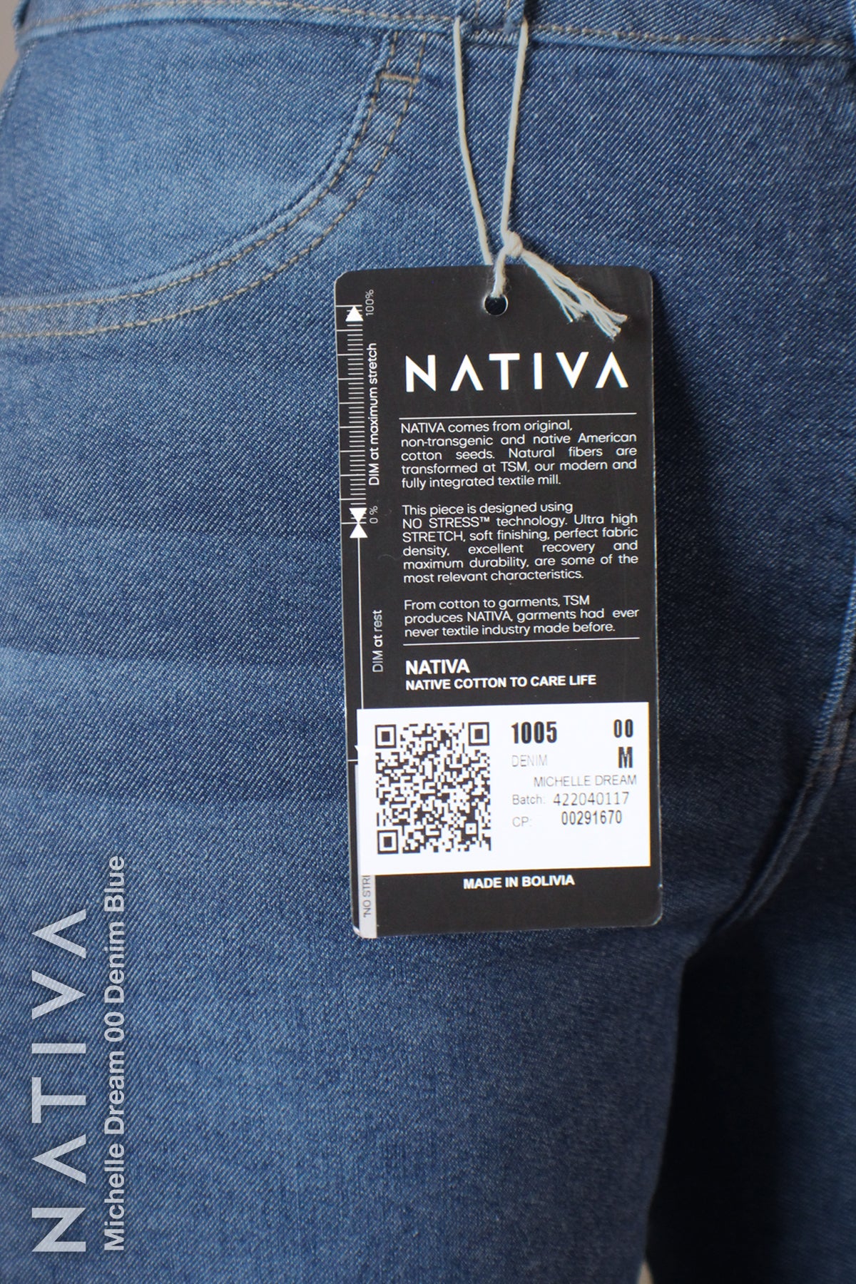 SUPER SKINNY JEANS, MICHELLE DREAM 00 DENIM BLUE, Talle Alto. Moldeador Ultra Confortable. Jornada Prolongada. Tecnología No Stress®