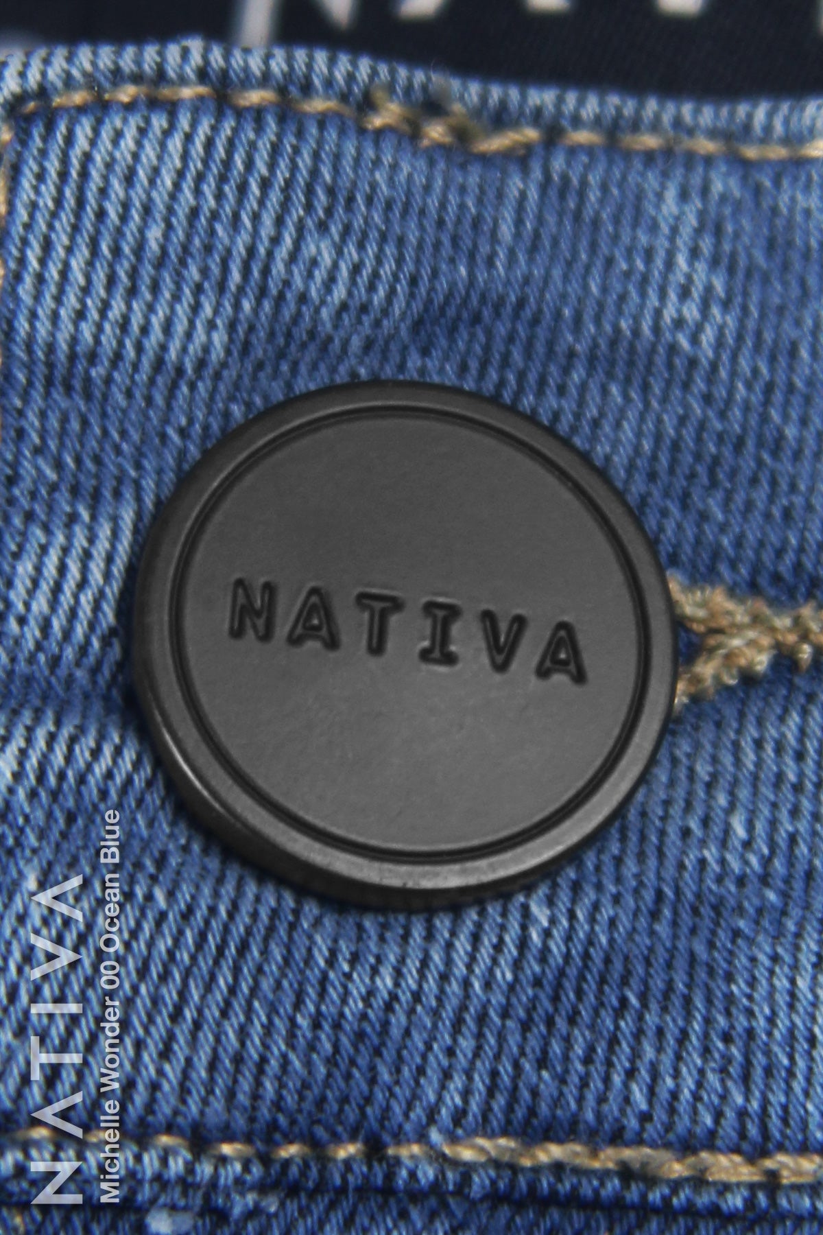 SUPER SKINNY JEANS, MICHELLE WONDER 00 OCEAN BLUE, Talle Alto. Moldeador y Afirmador. Casual 7 días. Tecnología No Stress®